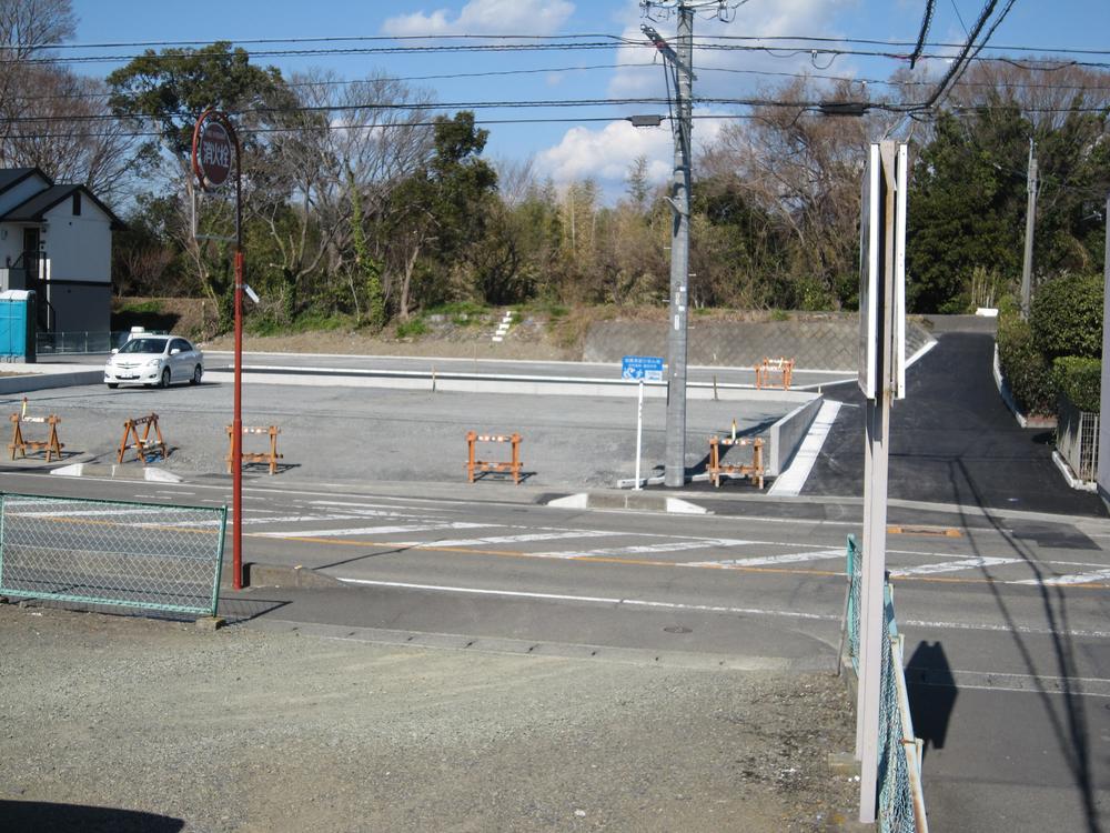 Local photos, including front road. Local (February 2012) Shooting, From prefectural road side