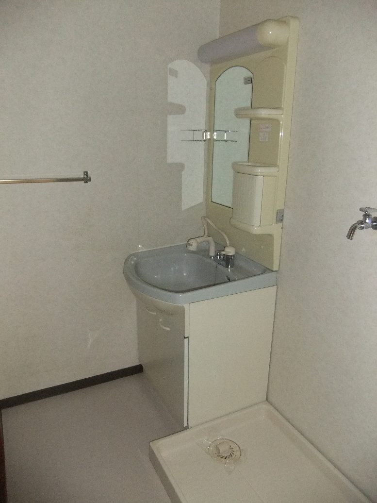 Washroom. It is a separate vanity unit.