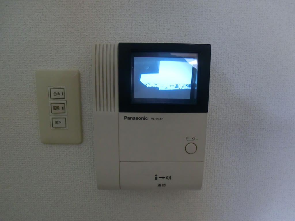 Security. Monitor with intercom