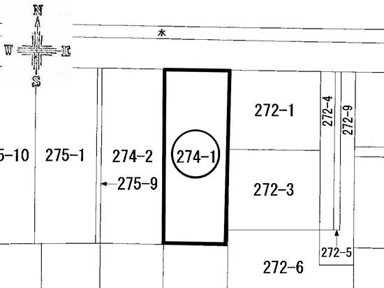 Compartment figure. Land price 14.6 million yen, Land area 241.32 sq m public view