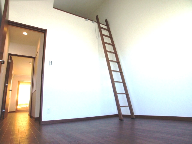 Other room space. Convenient loft for storage!