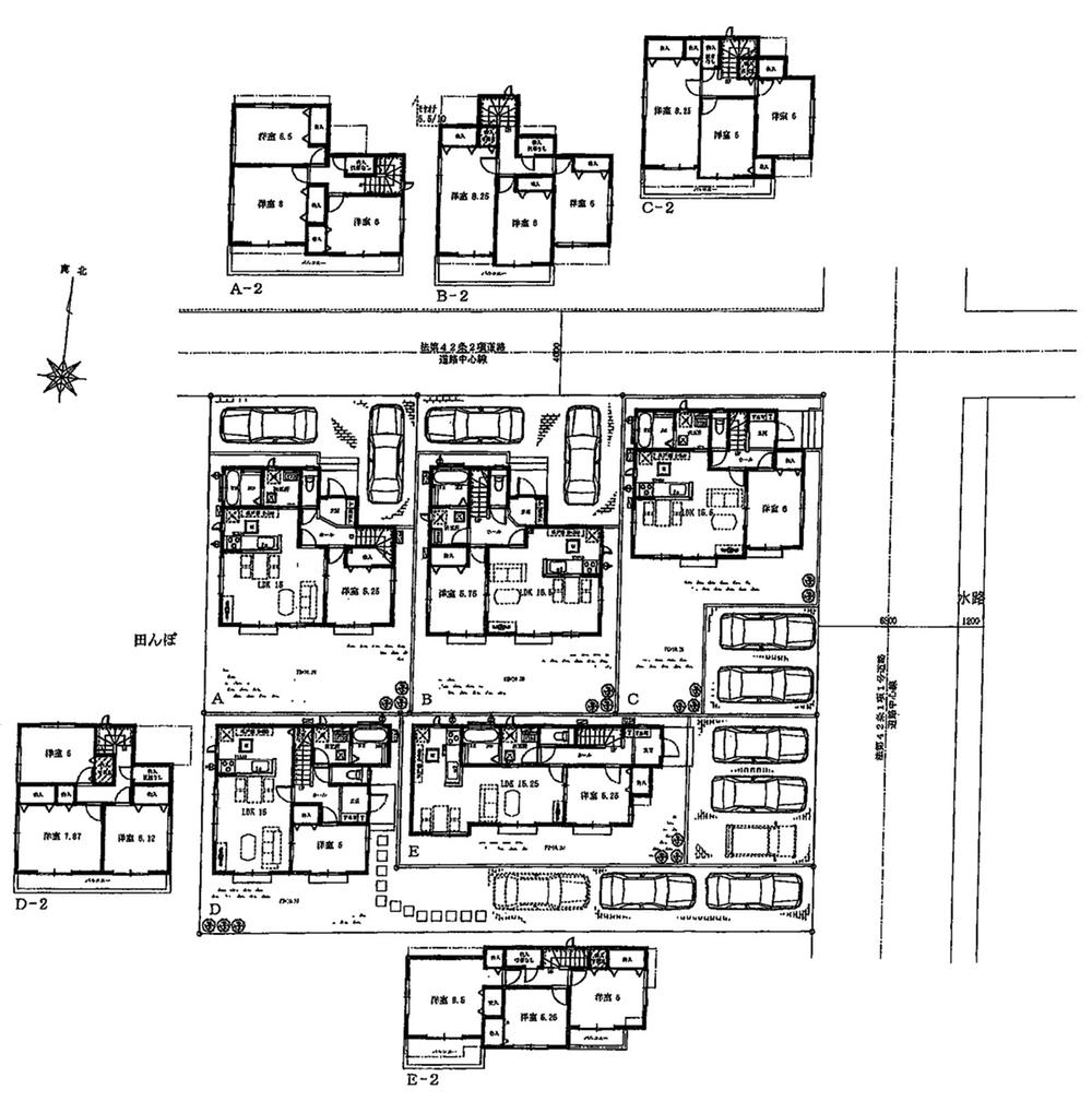 Floor plan. (D section), Price 19,800,000 yen, 4LDK, Land area 155.79 sq m , Building area 97.71 sq m