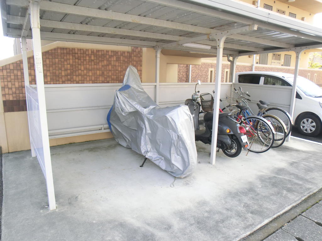 Other common areas. Bicycle-parking space