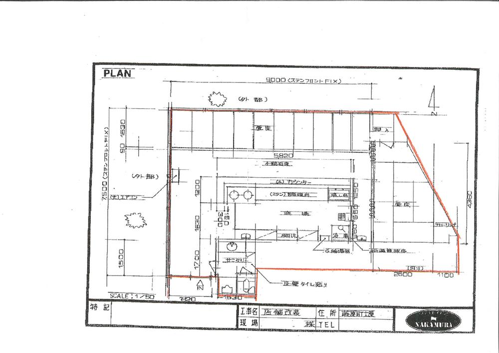 Floor plan. 1DK, Price $ 40,000, Occupied area 71.76 sq m floor plan