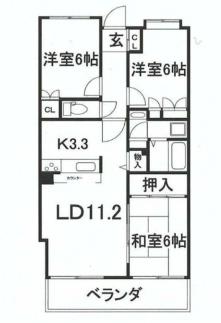 Floor plan. 2LDK + S (storeroom), Price 14.5 million yen, Occupied area 70.76 sq m