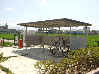 Other common areas. I will Covered bicycle parking is will protect a car.