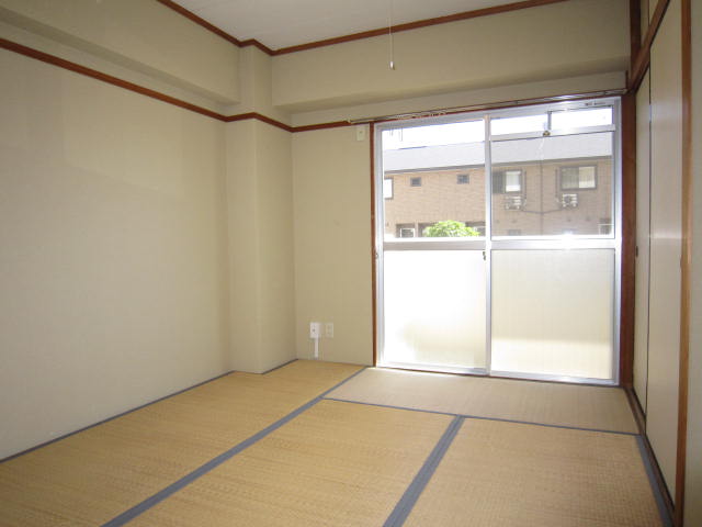 Living and room. Sunny Japanese-style room.