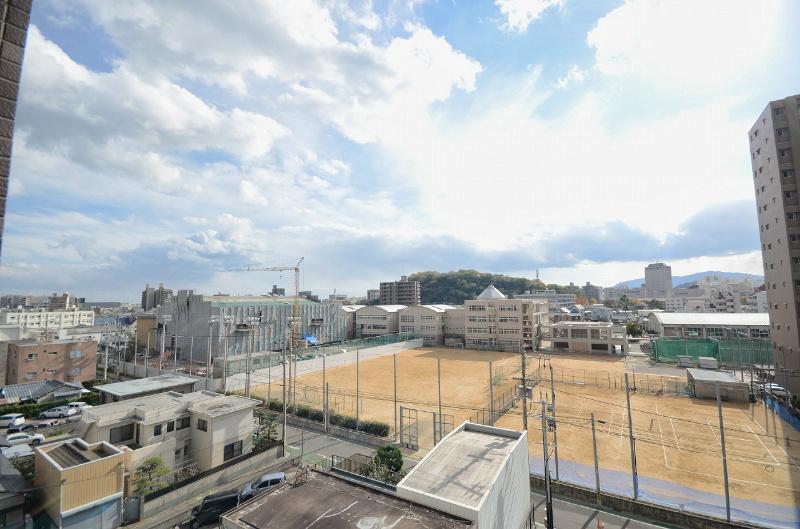 Other. The south side is the site of Tokushima junior high school.