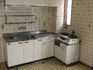 Kitchen. Adoption of the L-shaped kitchen might get on even cooking