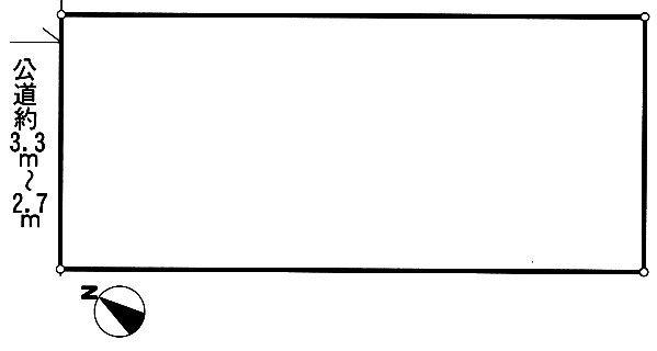 Compartment figure. 33,800,000 yen, 3LDK, Land area 37.68 sq m , Building area 80.34 sq m