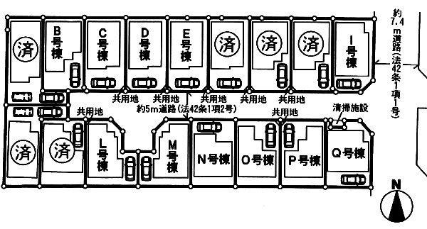 The entire compartment Figure. Garbage disposal easy because there is a garbage yard facility in this subdivision within ☆ 
