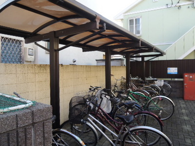 Other common areas. Bicycle parking lot is equipped with roof!