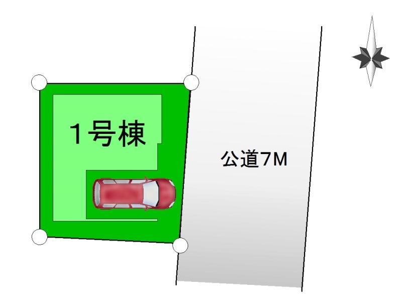 Compartment figure. 32,800,000 yen, 4LDK, Land area 65.91 sq m , Building area 105.09 sq m