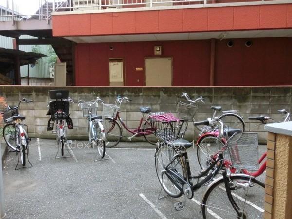 Other common areas. Bicycle-parking space ・ Equipped with bike shelter!