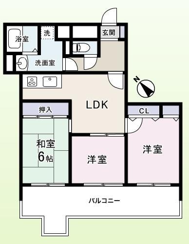 Floor plan. Interior is shiny already new renovation ☆
