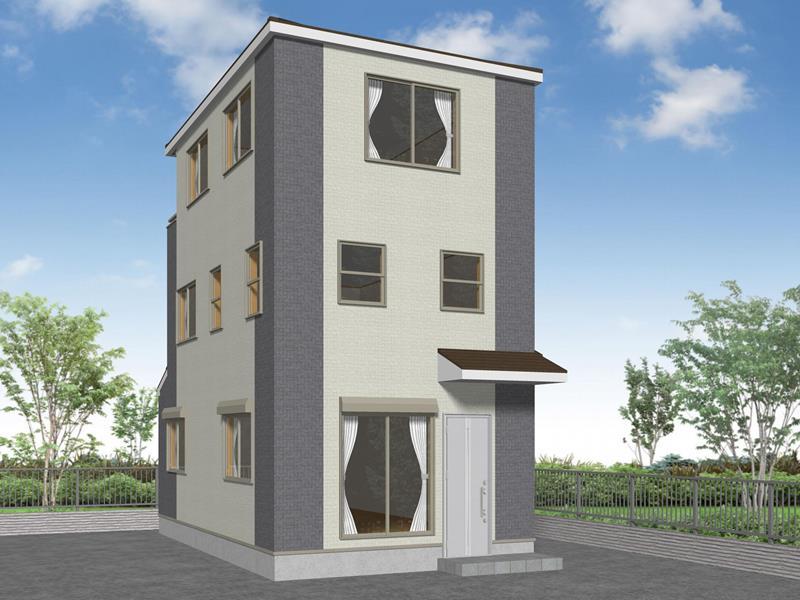 D Building Rendering ※ Which was transcribed on the basis of the drawings, In fact and might be different. 