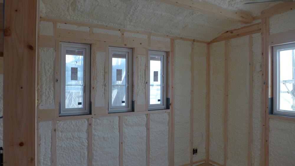 Construction ・ Construction method ・ specification. Popular! Spray insulation!