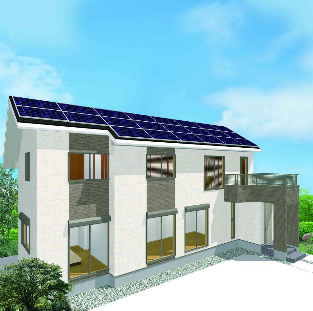 Local appearance photo. Stylish exterior design of the designers design