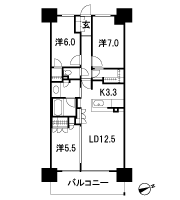 Floor: 3LD ・ K + MC + WIC, the area occupied: 75.9 sq m, Price: TBD