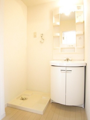 Washroom. Dressing room ・ Wash basin ・ Laundry Storage