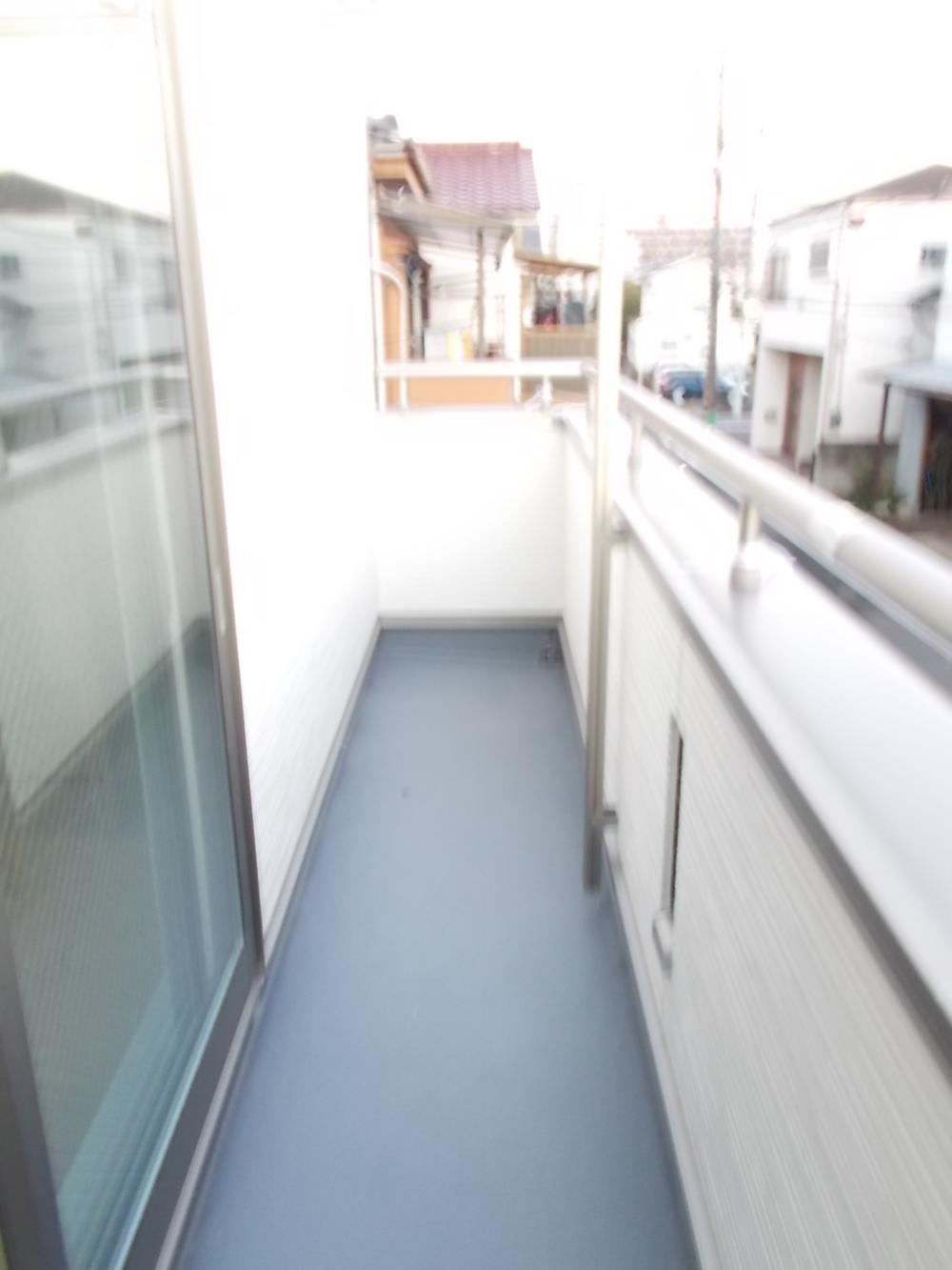 Balcony. Spacious balcony also laundry dry well