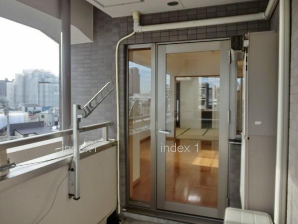 Balcony. Bright ventilation is also good ☆