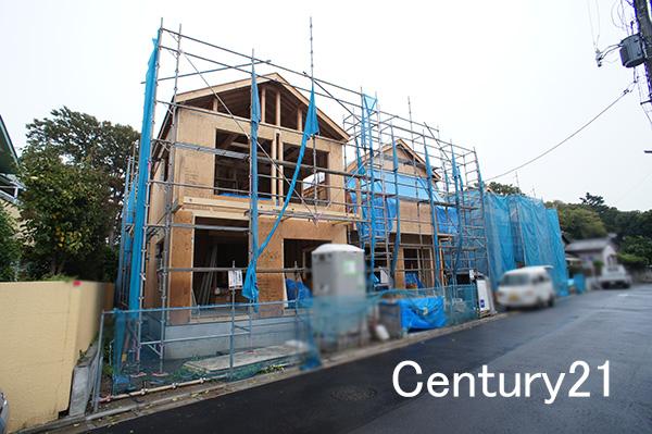 Local photos, including front road. 10 / 1 shooting Completion of framework