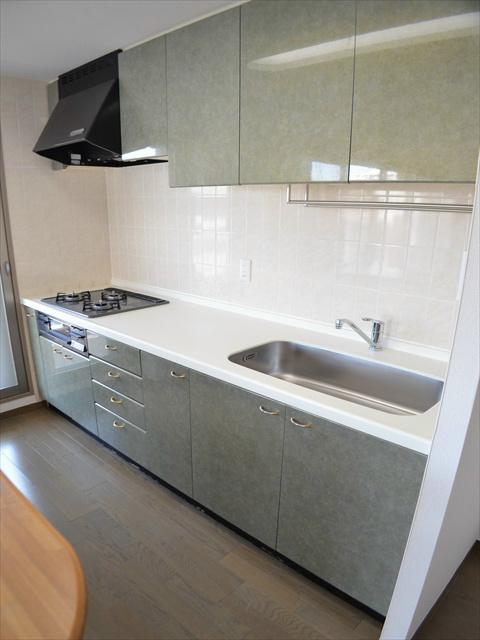 Kitchen. Kitchen space with a breadth