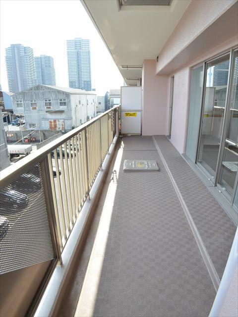 Balcony. There is a depth