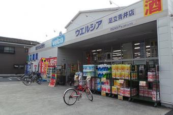 Drug store. Werushia 436m to Adachi Aoi shop