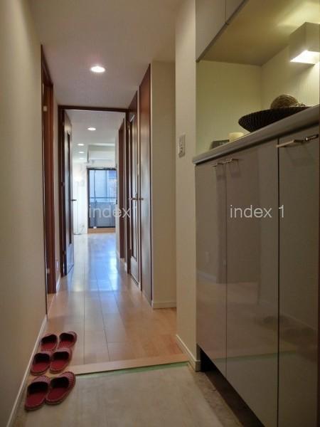 Entrance. It is human sensor corresponding!