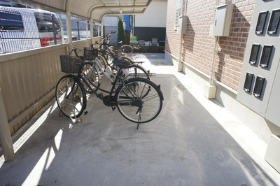 Other common areas. Bicycle-parking space