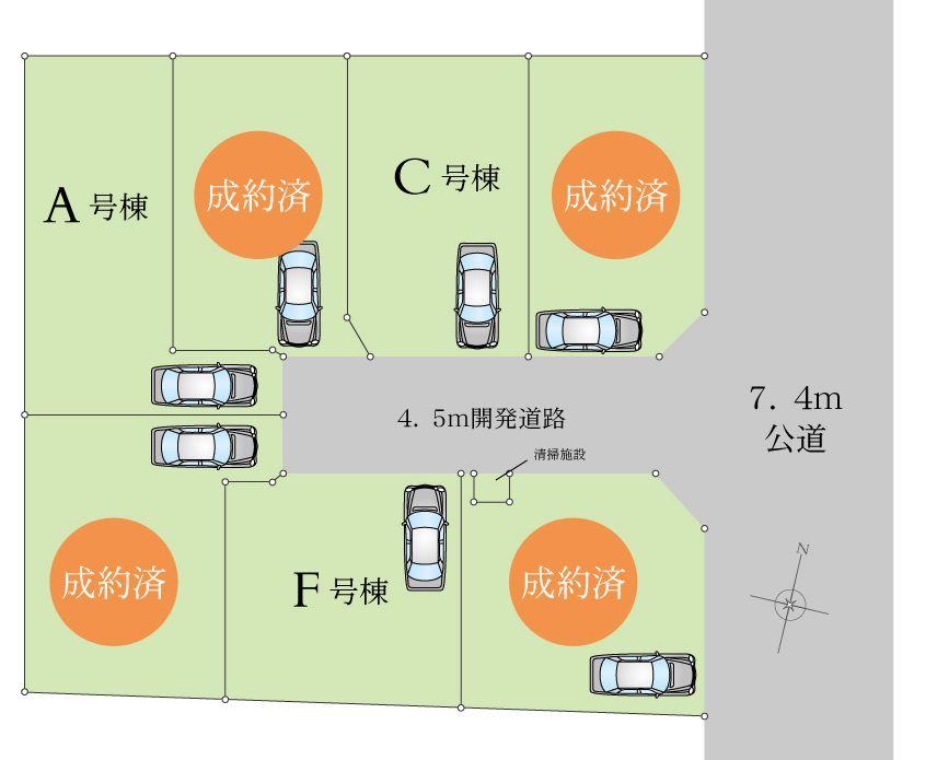 The entire compartment Figure. The remaining three buildings! 