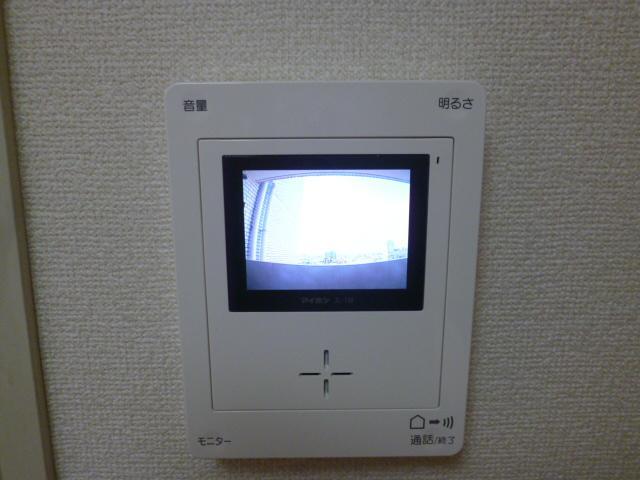 Security. TV monitor Hong