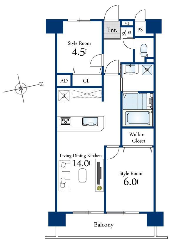 Floor plan. Please visit in conjunction with the video