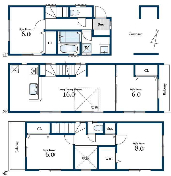 Floor plan. Visit in conjunction with the video (3 ~ 7 Building floor plan)