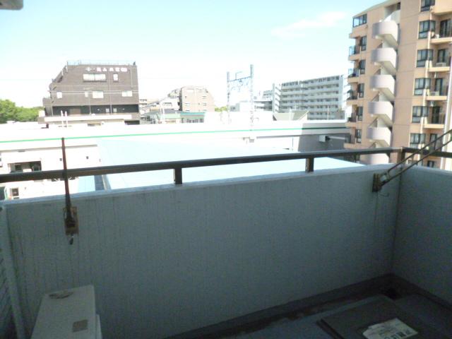 Balcony. View from the balcony east side of