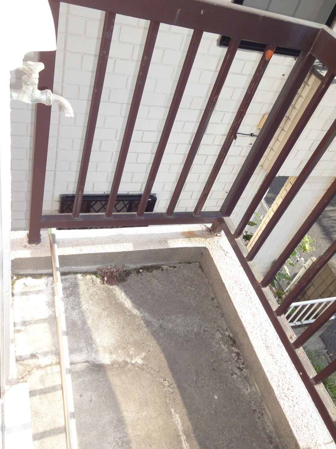 Balcony. Laundry Area