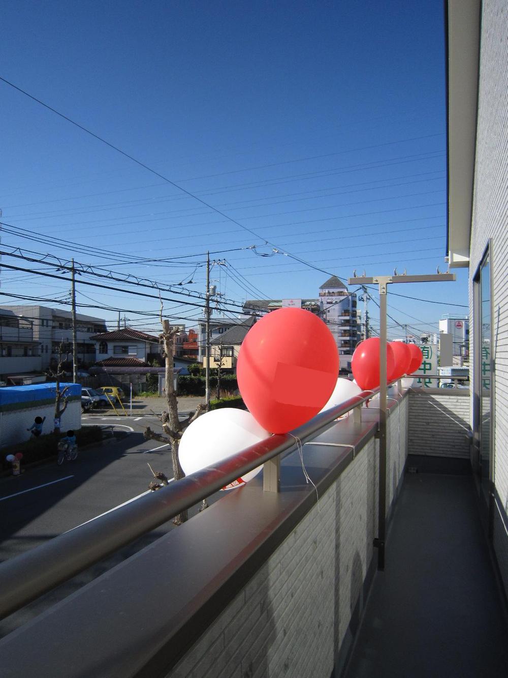 Balcony. C Building site (December 2013) Shooting