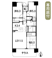 Floor: 3LDK + FC, the occupied area: 70.73 sq m, Price: TBD