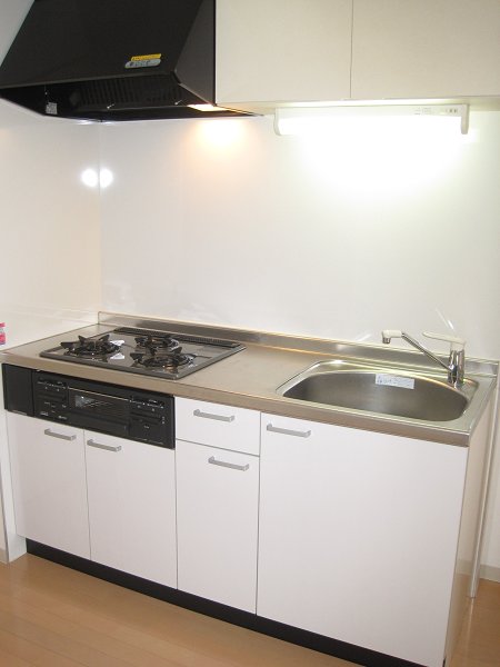 Kitchen. 3-neck ・ Kitchen with a grill! 