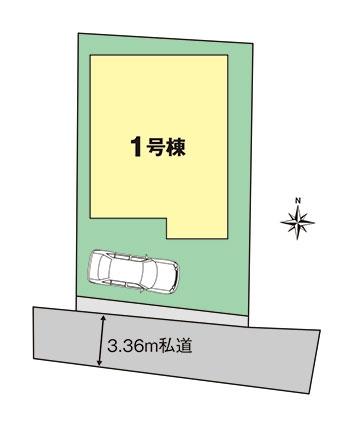 The entire compartment Figure. Adachi-ku, Sekihara 3-chome compartment view