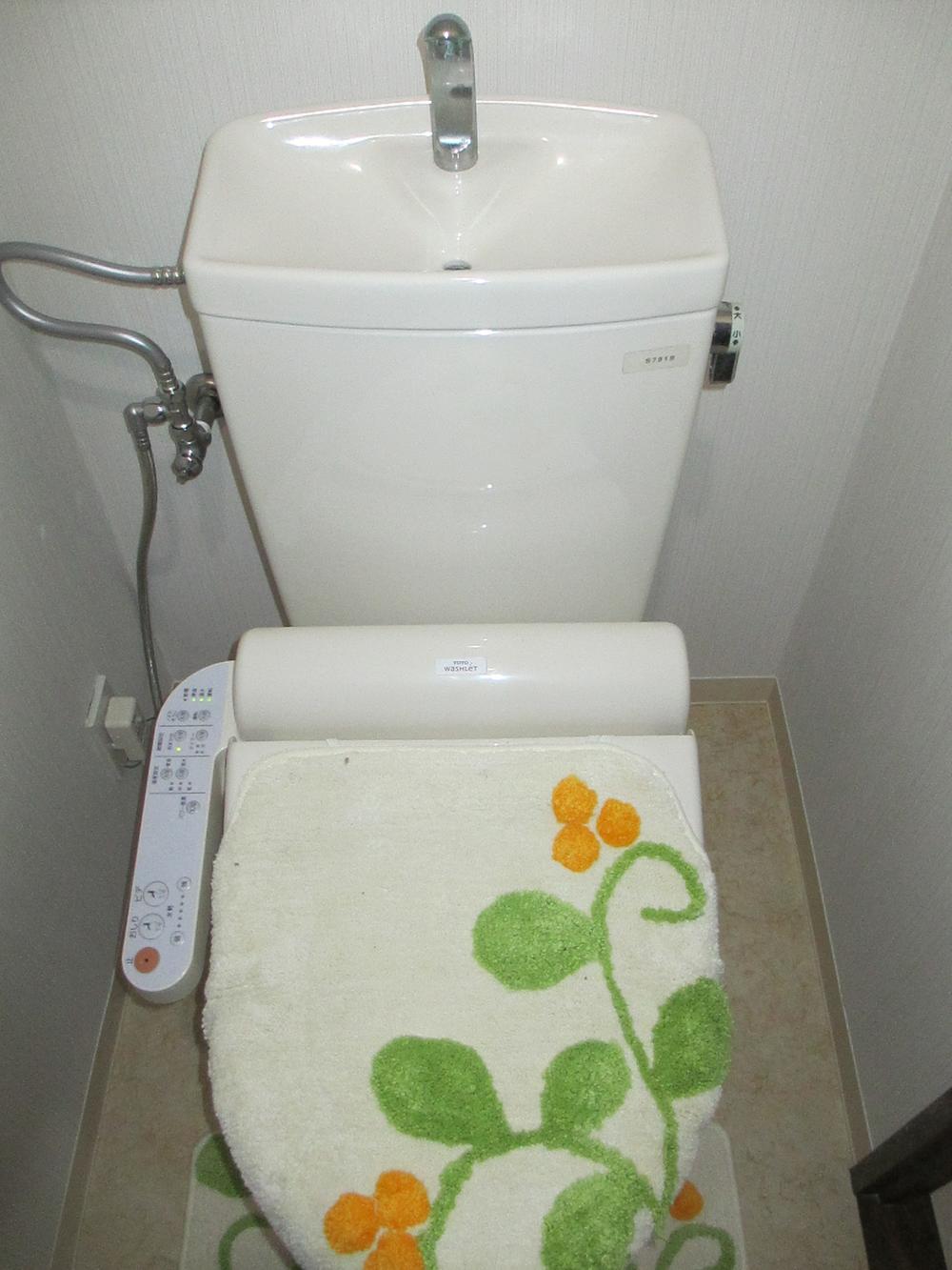 Toilet. Washlet toilet.