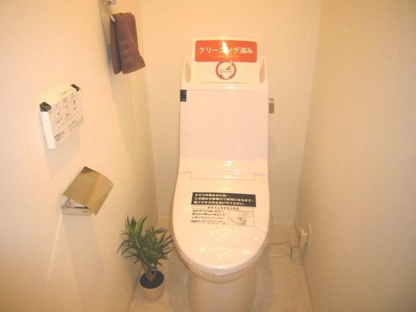 Toilet. Washlet equipped!