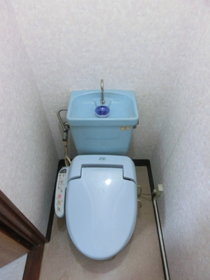 Toilet. Washlet-conditioned toilet