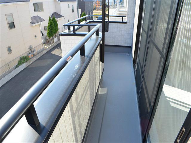 Balcony. Balcony facing south