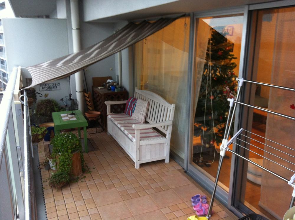 Balcony. Balcony with depth