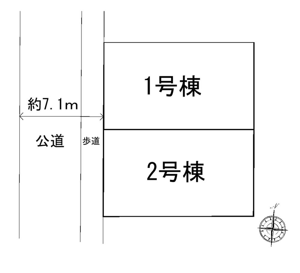 Compartment figure. 40,500,000 yen, 2LDK, Land area 93.28 sq m , Building area 99.37 sq m