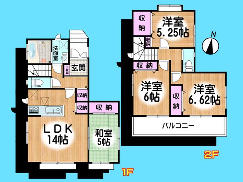 Floor plan. 32,800,000 yen, 4LDK, Land area 88.21 sq m , Building area 92.95 sq m  , Yes Car space ◆  Weekdays, It is possible your visit. Contact us, Free dial  [ 0120-40-4771 ]  Until. Nearby properties also will introduce Adachi. First, Please contact us