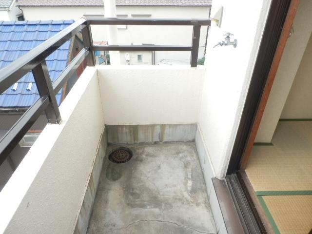 Balcony. Laundry Area